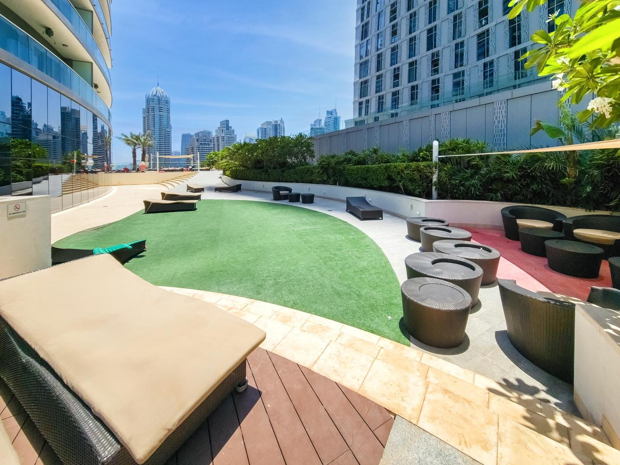 Apartament Ultra Modern 1Bd In Damac Heights Marina Dubaj Zewnętrze zdjęcie