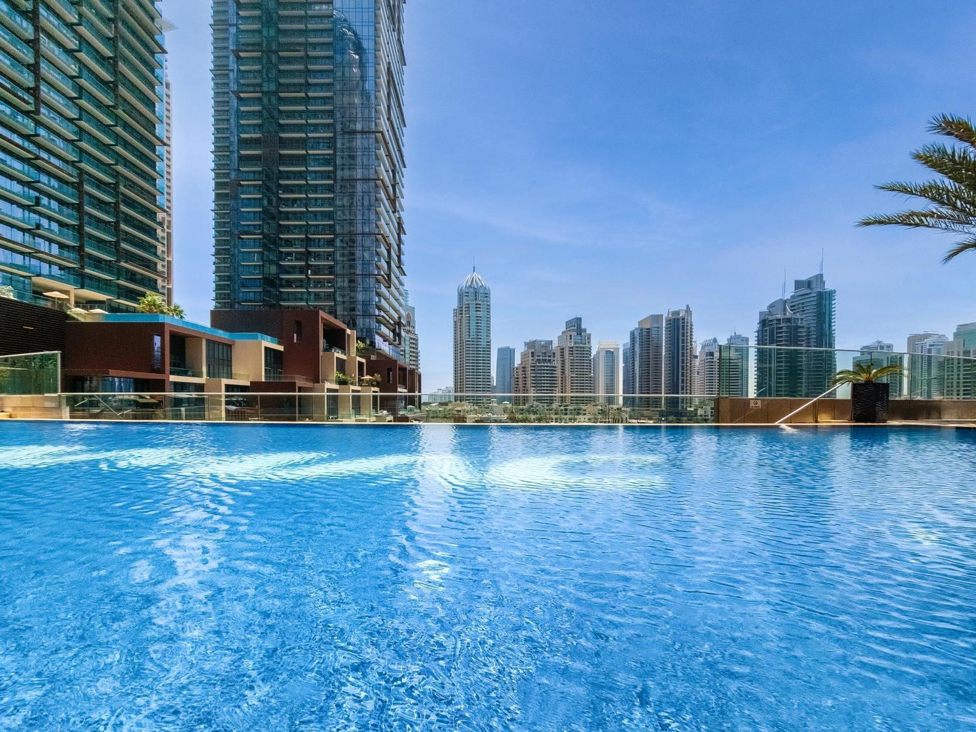 Apartament Ultra Modern 1Bd In Damac Heights Marina Dubaj Zewnętrze zdjęcie